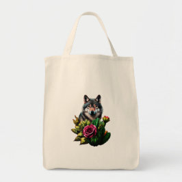 Bolso De Tela Lobo tres: