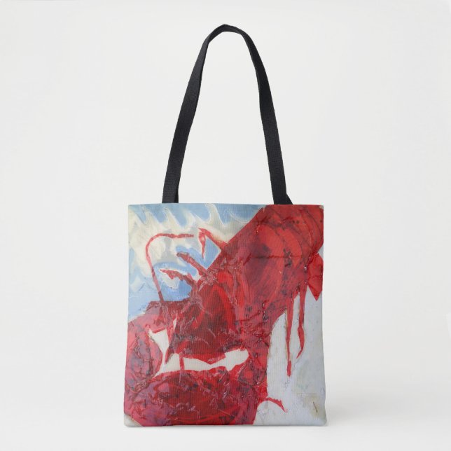 Bolso De Tela Lobster brillante de Maine (Anverso)