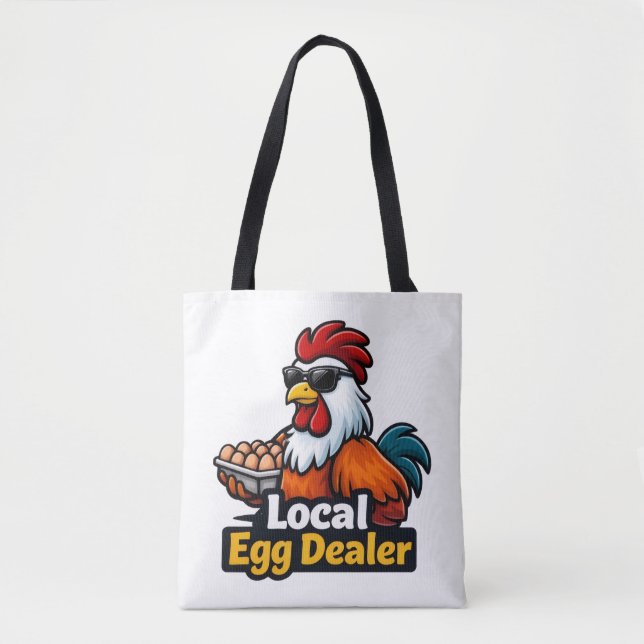 Bolso De Tela Local egg dealer, gansta, roster. (Anverso)