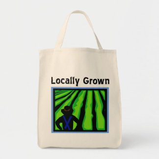 Bolso De Tela Localmente cultivado
