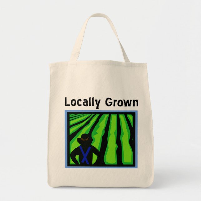 Bolso De Tela Localmente cultivado (Frente)