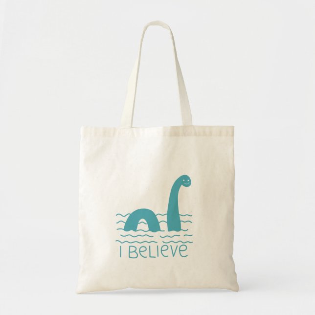 Bolso De Tela Loch Ness Monster (Frente)