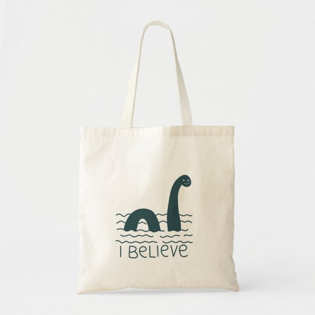 Bolso De Tela Loch Ness Monster (Frente)