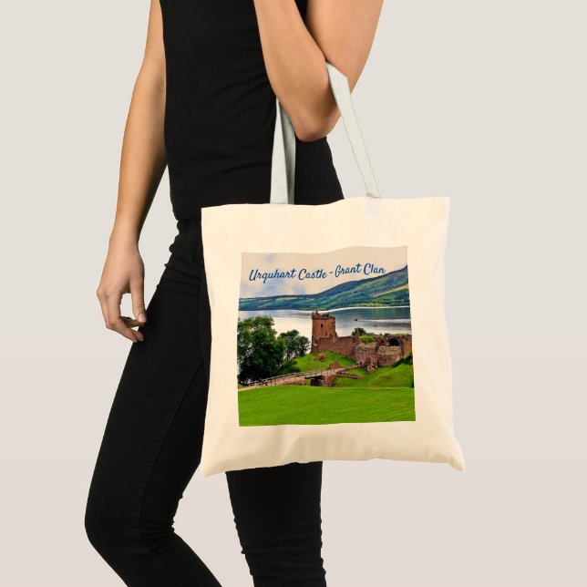 Bolso De Tela Loch Ness Scotland, el castillo Urquhart de Grant  (Anverso (producto))