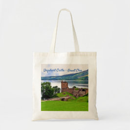 Bolso De Tela Loch Ness Scotland, el castillo Urquhart de Grant 