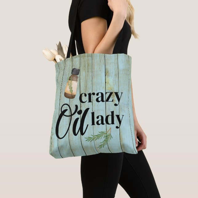 Bolso De Tela Loco Aceite Lady Pun Aromaterapía Aceite Esencial (Detalle)