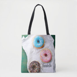 Bolso De Tela Loco por los donuts | Personalizado