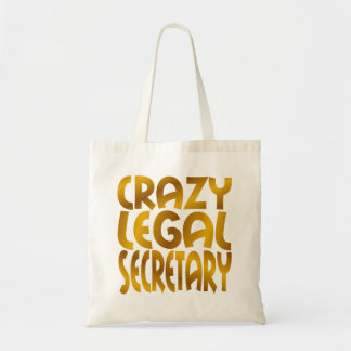 Bolso De Tela Loco Secretario Legal en Oro