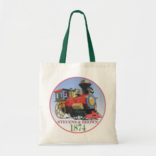 Bolso De Tela Locomotora de juguetes Stevens y Brown