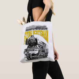 Bolso De Tela Locomotora de vapor Flying Scotsman. Tren LNER 192