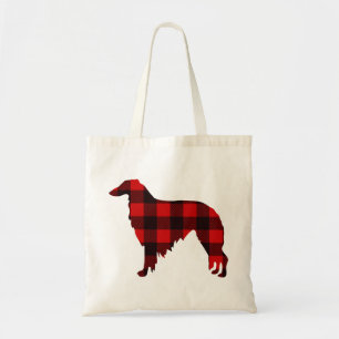Bolso De Tela Lodge Borzoi Buffalo Plaid