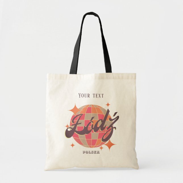 Bolso De Tela Lodz Łódz Polska Polonia accesorio de moda (Frente)