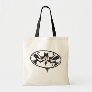 Bolso De Tela Logo de Batman Drip