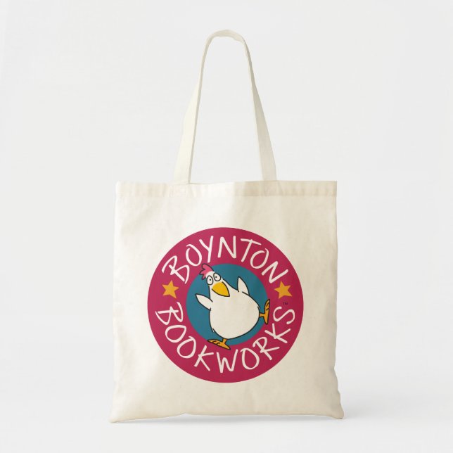 Bolso De Tela Logo de BOYNTON BOOKWORKS (Frente)