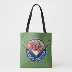 Bolso De Tela Logo de CBC 1940