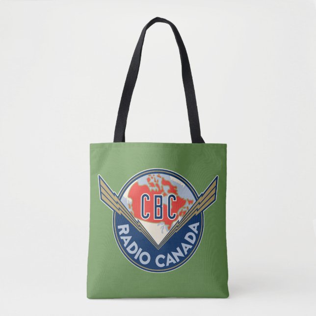 Bolso De Tela Logo de CBC 1940 (Anverso)