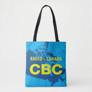 Bolso De Tela Logo de CBC 1958