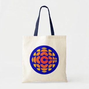 Bolso De Tela Logo de CBC 1974