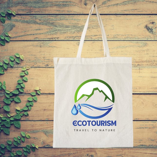 Bolso De Tela Logo de Eco Turismo Viaja a la Naturaleza (Subido por el creador)