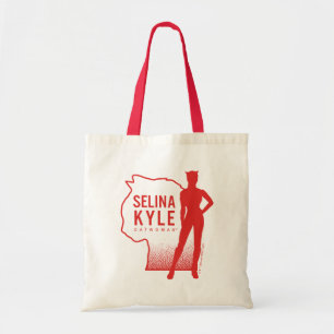 Bolso De Tela Logo de esquema Selina Kyle Catwoman