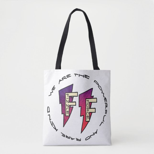 Bolso De Tela Logo de Fizzle Force (Anverso)