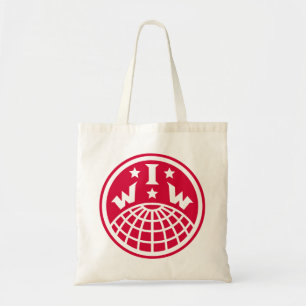 Bolso De Tela Logo de IWW