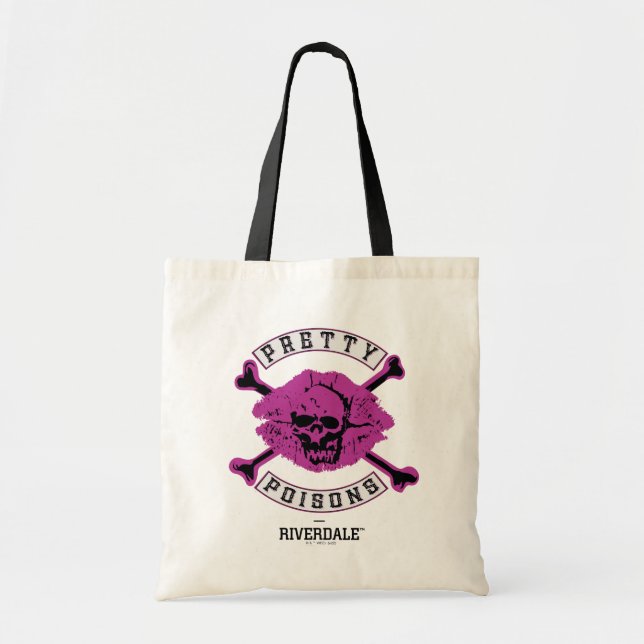 Bolso De Tela Logo de Poisons de bonito (Frente)