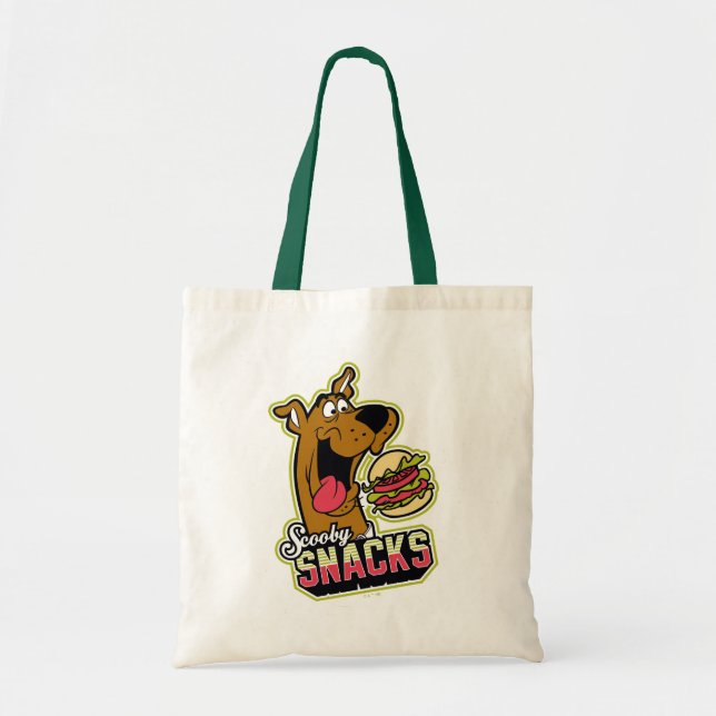 Bolso De Tela Logo de Scooby-Doo "Snacks Scooby" (Frente)