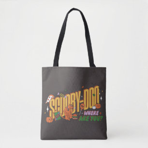 Bolso De Tela Logo de Snack de Halloween de Scooby-Doo