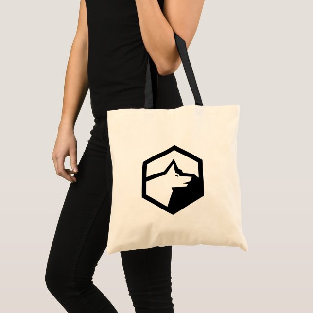 Bolso De Tela Logo de Wolf Mountain Homestead (Anverso (producto))