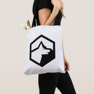 Bolso De Tela Logo de Wolf Mountain Homestead