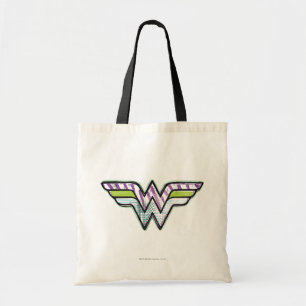 Bolso De Tela Logo de Wonman Colorful Sketch