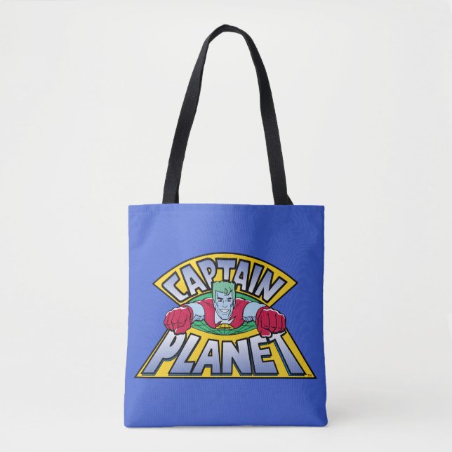 Bolso De Tela Logo del planeta capitán (Anverso)