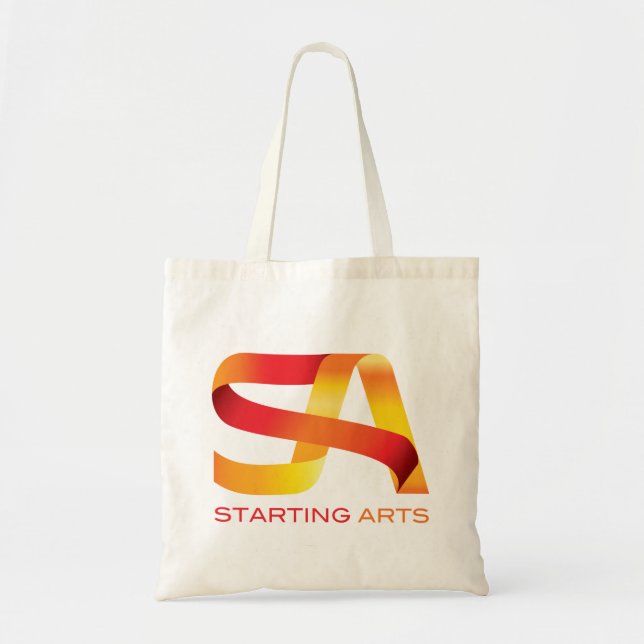 Bolso De Tela Logo del Tote de Artes Iniciales 2021 (Frente)
