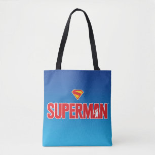 Bolso De Tela Logo en negrita de Superman clásico