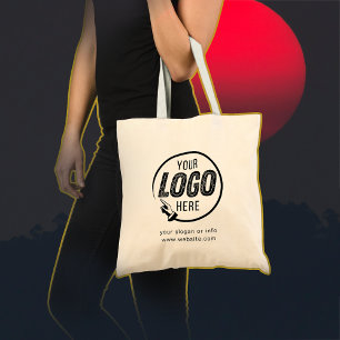 Bolso De Tela Logotipo comercial   Empresa profesional