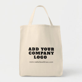Bolso De Tela Logotipo comercial moderno Personalizado simple de