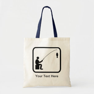 Bolso De Tela Logotipo de ángulo de personalizable