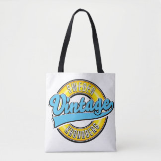 Bolso De Tela logotipo de estilo vintage de Kronoberg Suecia 