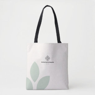 Bolso De Tela Logotipo de Green Leaf Counselor Behavioral Health