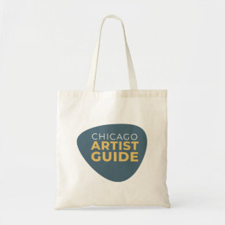 Bolso De Tela Logotipo de la guía de artistas de Chicago Tote Ba