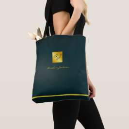 Bolso De Tela Logotipo de Marca Profesional Simple