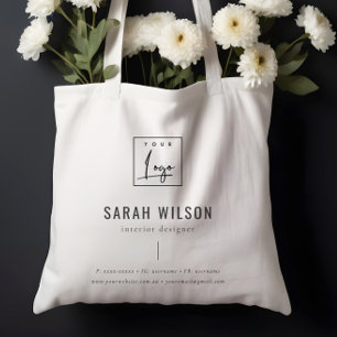 Bolso De Tela Logotipo de negocio promocional para Personalizado