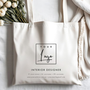 Bolso De Tela Logotipo de negocio promocional para Personalizado