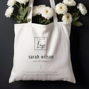 Bolso De Tela Logotipo de negocio promocional para Personalizado