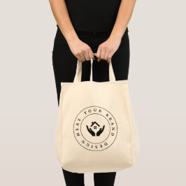 Bolso De Tela Logotipo de Personalizado Minimalista simple y pro