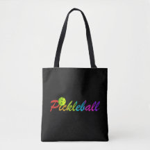 Logotipo de Pickleball en fondo negro
