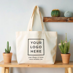Bolso De Tela Logotipo de promoción de negocios para Personaliza