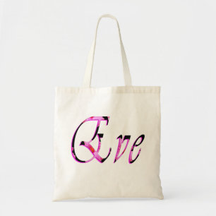Bolso De Tela Logotipo del nombre de los Chicas Eva,