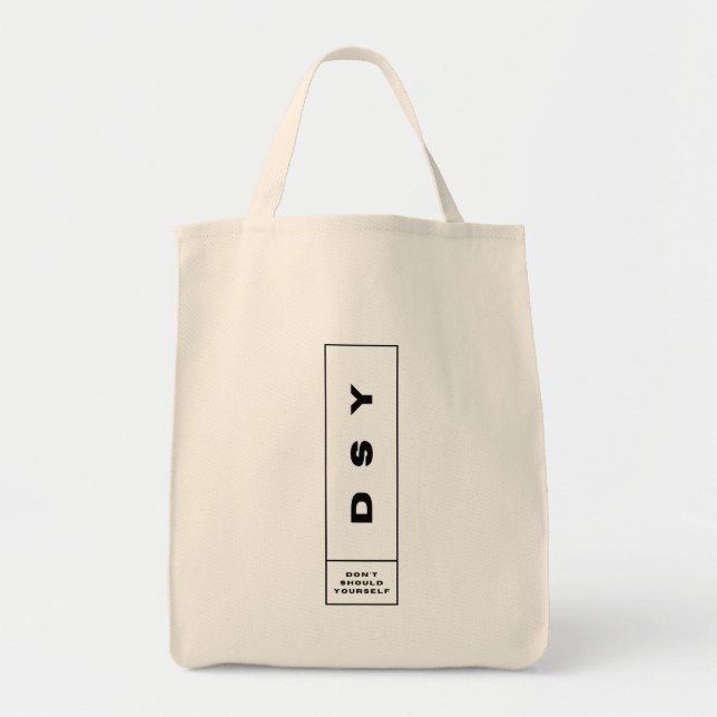 BOLSO DE TELA LOGOTIPO DSY UNO (Frente)